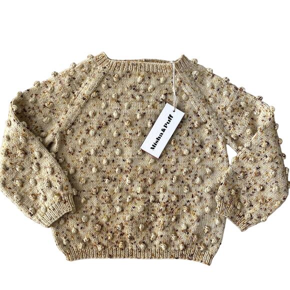 misha and puff 4-5y Misha & Puff NEW Popcorn Sweater - Wool